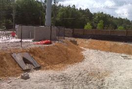 Stormwater pond construction